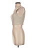 Babaton Tan Sleeveless Top Size S - photo 5