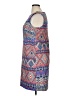AB Studio Print Blue Casual Dress Size 14 - photo 5