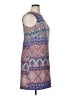 AB Studio Print Blue Casual Dress Size 14 - photo 4