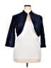 R&M Richards Metallic Blue Jacket Size 18 - photo 1