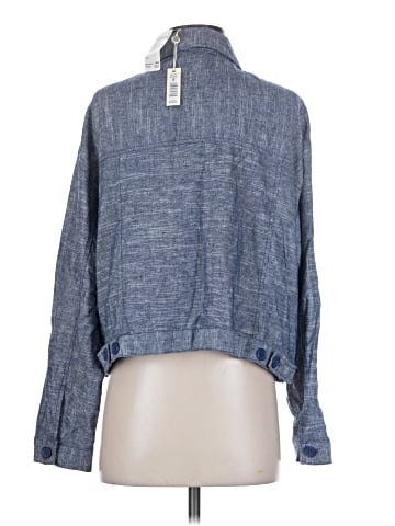 Max Studio Long Sleeve Button-Down Shirt (view 2)