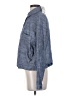 Max Studio Tweed Blue Long Sleeve Button-Down Shirt Size S - photo 5