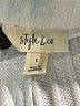 Style&Co Stripes Silver Casual Pants Size L - photo 7