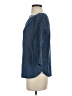 J.Crew Blue 3/4 Sleeve Blouse Size 2 - photo 5