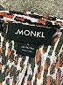 Monki 100% Polyester Brown Black Kimono Size L - photo 7