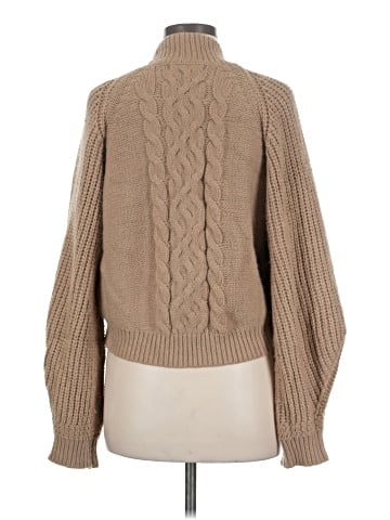 Olivaceous Turtleneck Sweater (view 2)