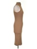 Zara Solid Tan Cocktail Dress Size S - photo 4