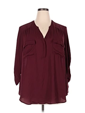 Torrid 3/4 Sleeve Blouse (view 1)