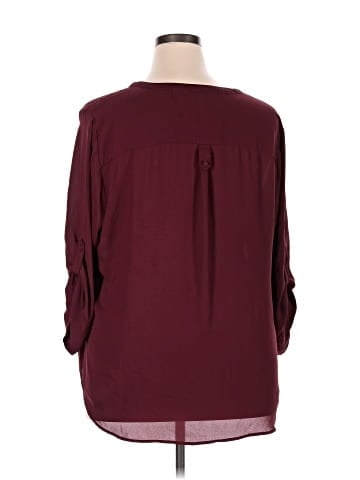 Torrid 3/4 Sleeve Blouse (view 2)