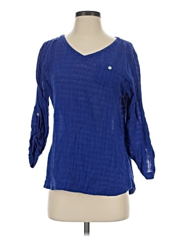 Soft Surroundings 3/4 Sleeve Top (view 1)