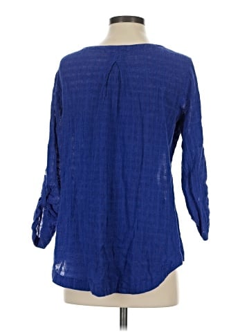 Soft Surroundings 3/4 Sleeve Top (view 2)
