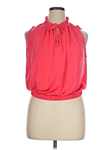 DKNY Jeans Sleeveless Blouse (view 1)