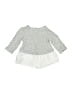 Carter's 100% Cotton Silver Sweatshirt 0-3 MO / 3 MO - photo 2