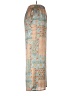 DRA 100% Polyester Paisley Teal Casual Pants Size L - photo 4