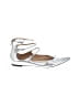 Banana Republic Metallic Silver Flats Size 9 - photo 1