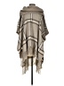 Johnston & Murphy 100% Polyester Plaid Solid Tan Poncho One size (estimated) - photo 1
