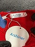 Arshiner Solid Red Dress Size 130 cm / US 8 - photo 3