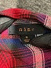 Mine Plaid Red Long Sleeve Blouse Size S - photo 7