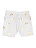 Rouge 100% Polyester Graphic Gold White Shorts Size 4X - photo 1