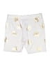 Rouge 100% Polyester Graphic Gold White Shorts Size 4X - photo 2