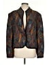 Howard Wolf Paisley Teal Blazer Size 2 - photo 1
