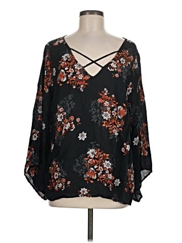 Torrid 3/4 Sleeve Blouse (view 1)