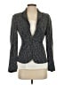 Kay Unger Polka Dots Gray Blazer Size 2 - photo 1
