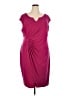 Connected Apparel Burgundy Cocktail Dress Size 22 - photo 1