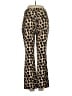 Zara Basic Animal Print Gold Casual Pants Size S - photo 2
