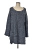French Connection 100% Cotton Blue Pullover Sweater Size 8 - photo 1