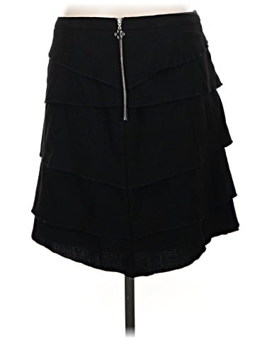 Pink Tartan Wool Skirt (view 2)