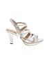 Naturalizer Silver Sandals Size 8 1/2 - photo 1