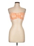 Roxy 100% Cotton Orange Kimono Size L - photo 1