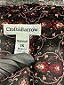 Croft & Barrow 100% Polyester Print Black 3/4 Sleeve Blouse Size 1X - photo 7