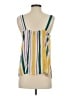 ModCloth 100% Polyester Yellow Tank Top Size S - photo 2
