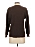 Jumper 100% Cashmere Brown Cashmere Pullover Sweater Size 3 - photo 2