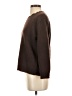 Jumper 100% Cashmere Brown Cashmere Pullover Sweater Size 3 - photo 5