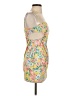 Beginning Boutique Floral Yellow Cocktail Dress Size 4 - photo 4