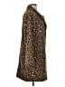 Sanctuary Animal Print Brown Coat Size XL - photo 4