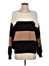Ellen Tracy Color Block Tan Pullover Sweater Size S - photo 1