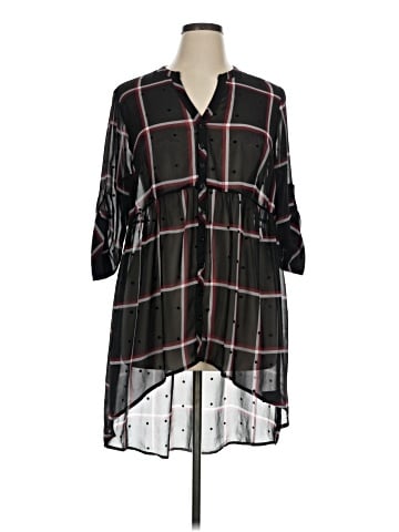 Torrid 3/4 Sleeve Blouse (view 1)