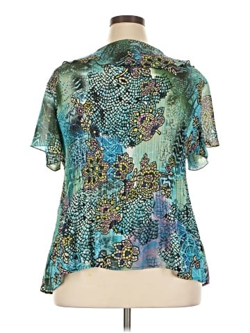 DressBarn Short Sleeve Blouse (view 2)