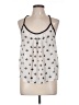 Princess Vera Wang 100% Polyester Silver Sleeveless Top Size L - photo 1