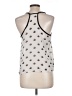 Princess Vera Wang 100% Polyester Silver Sleeveless Top Size L - photo 2