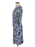 Assorted Brands Print Blue Casual Dress Size 2 (tall) - photo 5