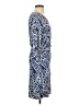 Assorted Brands Print Blue Casual Dress Size 2 (tall) - photo 4