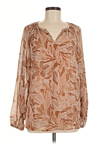Indigo Soul Long Sleeve Blouse (view 1)