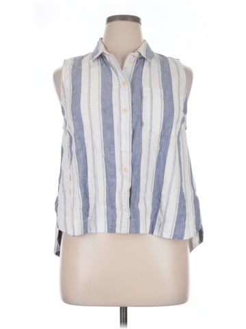 Madewell Sleeveless Button-Down Shirt (view 1)