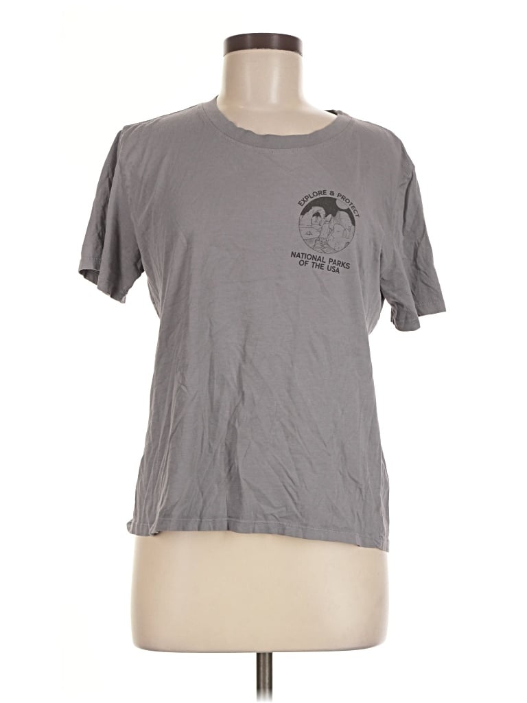 Pre-owned Parks Project Short Sleeve T-shirt In Gray
