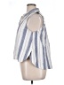 Madewell Stripes Blue Sleeveless Button-Down Shirt Size XL - photo 5